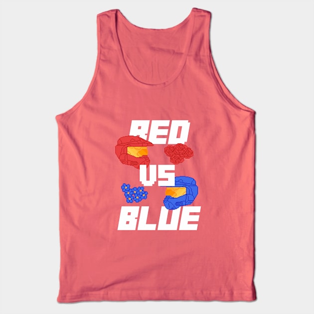 Roses Are Red, Violets Are Blue Tank Top by fisto